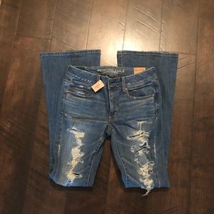 American Eagle Boho Jeans